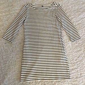 Uniqlo striped dress with pockets
